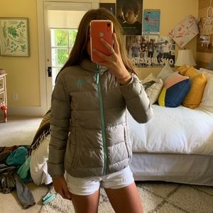 Girls puffy down North Face Jacket